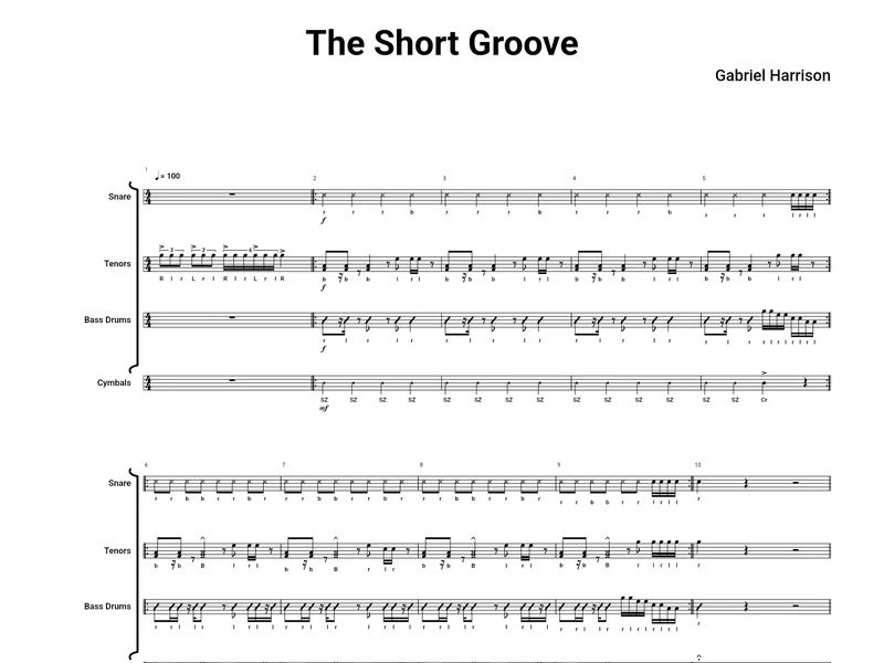 The Short Groove